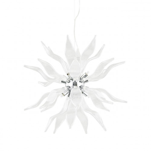 подвесной светильник ideal lux leaves sp8 bianco в Самаре
