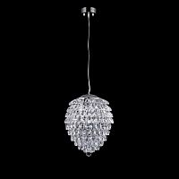 подвесной светильник crystal lux charme sp2+2 led chrome/transparent в Самаре