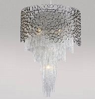 подвесной светильник crystal lux hauberk sp-pl8 d60 матовый никель в Самаре