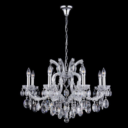 подвесная люстра crystal lux hollywood sp8 chrome в Самаре