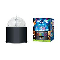 светодиодный светильник-проектор (09840) volpe disco uli-q302 03w/rgb black в Самаре