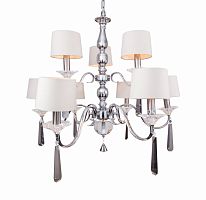 люстра nickel and black crystal хром в Самаре