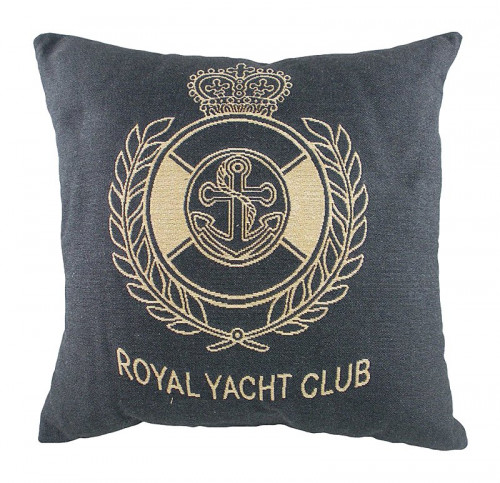 подушка с гербом королевского royal yacht club denim в Самаре
