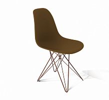 стул dsr коричневый s50 (eames style) в Самаре