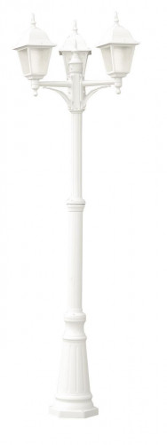 садово-парковый светильник arte lamp bremen a1017pa-3wh в Самаре