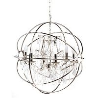 люстра foucault's orb crystal (64*64*64) серебро в Самаре