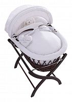 колыбель-переноска premium moses basket темная, белое белье в Самаре