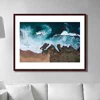 картина: beach ocean waves, coast rocks в Самаре