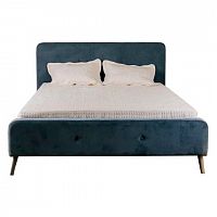 кровать двуспальная 160х200 бирюзовая button tufted в Самаре