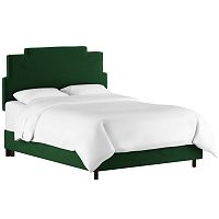 кровать двуспальная 180х200 зеленая paxton emerald velvet в Самаре