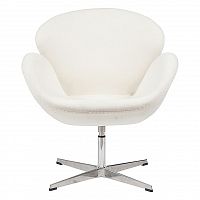 кресло swan chair белое в Самаре