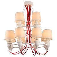 подвесная люстра arte lamp sergio a3325lm-8-4wh в Самаре