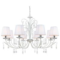 подвесная люстра arte lamp romana snow a1743lm-8wh в Самаре