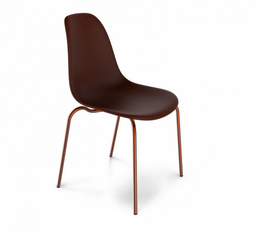 стул dsr коричневый s30 (eames style) в Самаре