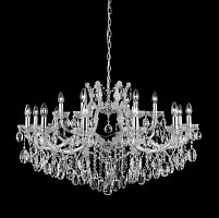 подвесная люстра crystal lux hollywood sp12+6 chrome хром в Самаре