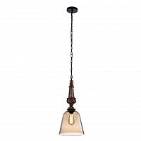 подвесной светильник crystal lux deco sp1 a amber в Самаре