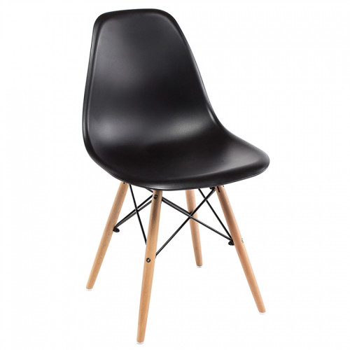 стул деревянный eames pc-015 black в Самаре