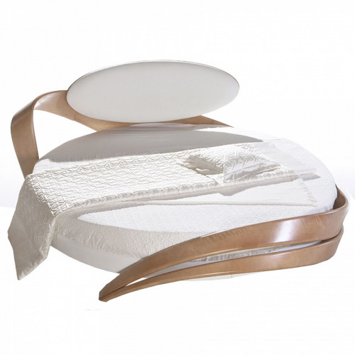 кровать белая круглая большая 200х200 «brazo» в Самаре