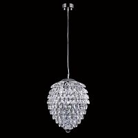 подвесной светильник crystal lux charme sp3+3 led chrome/transparent в Самаре