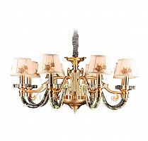 подвесная люстра idlamp michel 404/8-ledoldbronze в Самаре