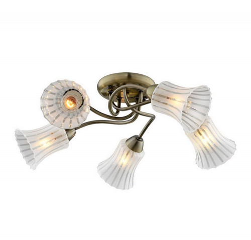 потолочная люстра idlamp nanzen 245/5pf-oldbronze в Самаре