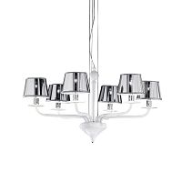 люстра 2010/6 fu от sylcom хром/дымчатая в Самаре