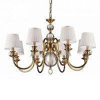 люстра newport 8 от delight collection белая/прозрачная/бронзовая в Самаре