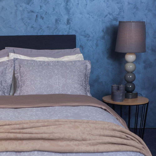 комплект постельного белья decoflux сатин семейный versaille grey в Самаре