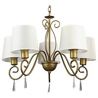 подвесная люстра arte lamp carolina a9239lm-5br в Самаре