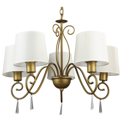 подвесная люстра arte lamp carolina a9239lm-5br в Самаре