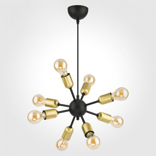 подвесная люстра tk lighting 1468 estrella black в Самаре