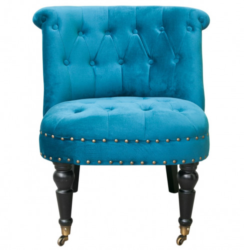 низкое кресло aviana blue velvet в Самаре