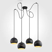 подвесная люстра tk lighting 2221 yoda black orbit в Самаре