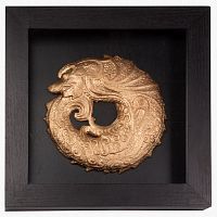 декор copper fish wood frame в Самаре