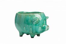 цветочный горшок pig planter голубой в Самаре