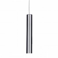 подвесной светодиодный светильник ideal lux ultrathin sp1 small round cromo в Самаре