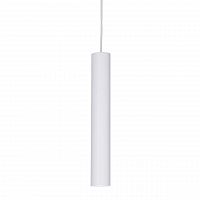 подвесной светодиодный светильник ideal lux ultrathin sp1 small round bianco в Самаре