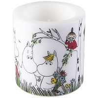 свеча большая moomin счастливое семейство, 8 см в Самаре