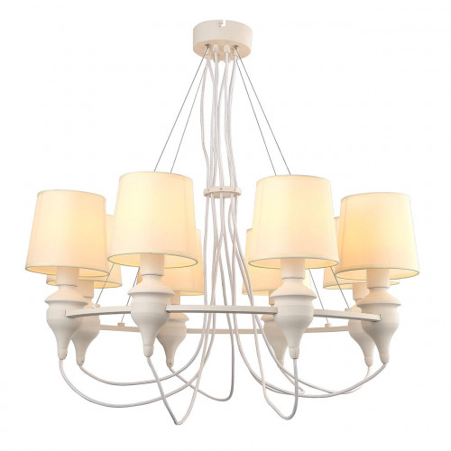 подвесная люстра arte lamp sergio a3326lm-8wh в Самаре