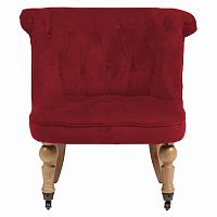 кресло amelie french country chair красное в Самаре