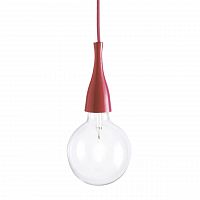 подвесной светильник ideal lux minimal sp1 rosso в Самаре