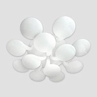 потолочная светодиодная люстра ambrella light orbital cloud fc26/12 wh 432w d1140 в Самаре