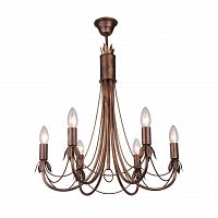 подвесная люстра toplight lucinda tl7350d-06br в Самаре