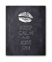 постер keep calm and kiss а4 в Самаре