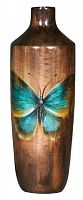 ваза настольная fresco turquoise butterfly в Самаре