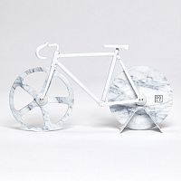 нож для пиццы из нержавеющей стали the fixie, белый мрамор в Самаре