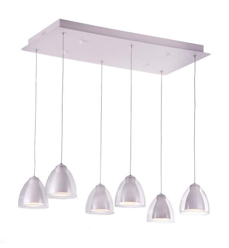 подвесная люстра idlamp mirella 394/6-ledwhite в Самаре