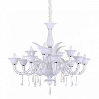 подвесная люстра ideal lux renoir sp12 bianco в Самаре