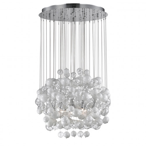подвесная люстра ideal lux bollicine sp14 bianco в Самаре