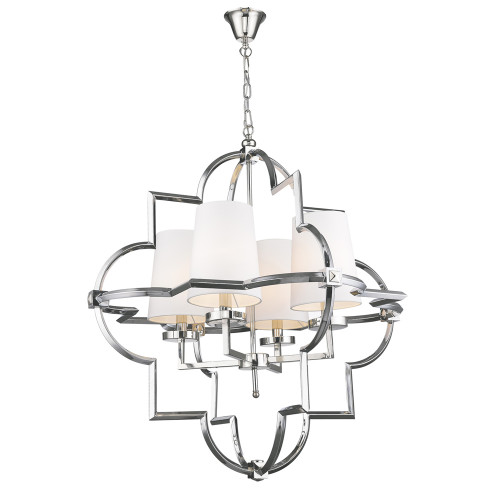 люстра mandeville l nickel от delight collection белая/никель в Самаре